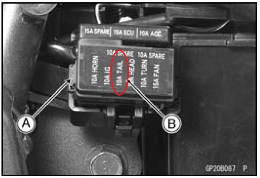 900 fuse location Kawasaki Motorcycle Forums